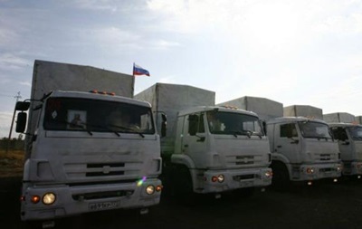Усі вантажівки гумколони повернулися до Росії з Донбасу