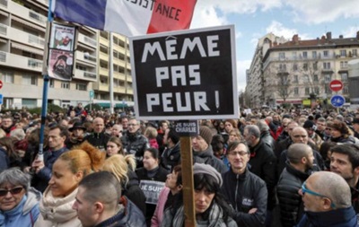 На марши единства во Франции вышли три миллиона человек