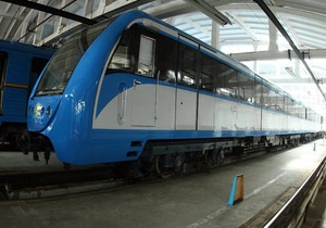 В киевском метро появился новый поезд