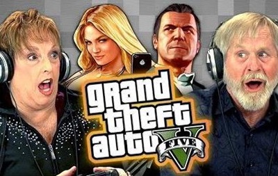 Пожилые люди играют в GTA V: видео покорило YouTube