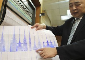 В районе столицы Японии произошло землетрясение