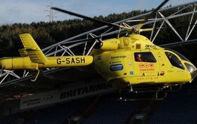 Английский игрок был доставлен в госпиталь на вертолете прямо с поля