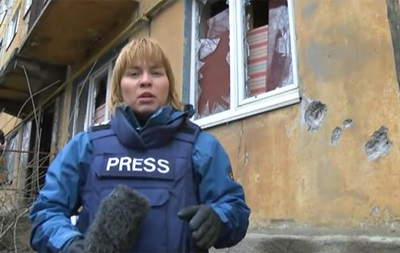 Донецк под обстрелом - репортаж BBC