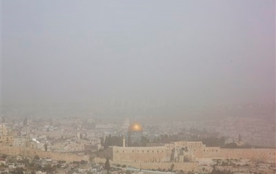 На Израиль обрушилась самая мощная за последние пять лет пыльная буря