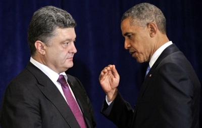 Обама и Порошенко высказались за длительное перемирие на Донбассе