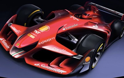 Ferrari показала свой вариант машины будущего Формулы-1