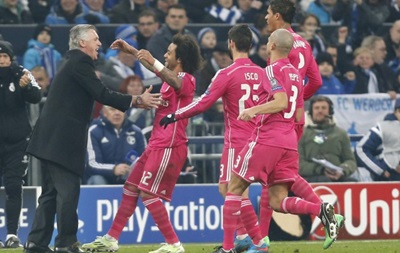 Фотогалерея: Как Реал уверенно справился с Шальке в первом матче 1/8 Лиги чемпионов