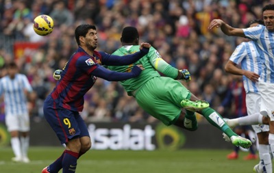 Фотогалерея: Как Барселона Малаге дома проиграла