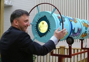 В Киеве представили самый большой в Украине калейдоскоп