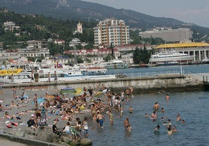 За полгода Крым принял почти полтора миллиона туристов