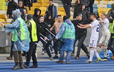 Киевская милиция расследует беспорядки на матче Динамо – Генгам