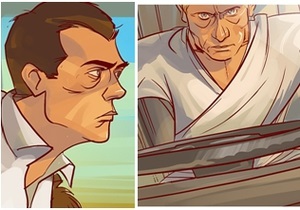 В интернете появился иронический комикс о супергероях, похожих на Путина и Медведева