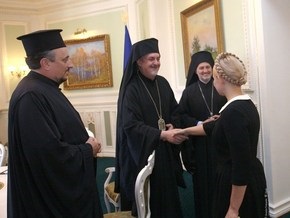 Вселенский Патриархат благословил Тимошенко на служение Украине