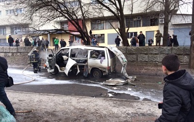 В Харькове взорвался автомобиль командира батальона Слобожанщина