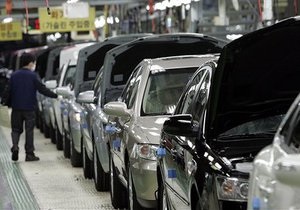 Продажи легковых автомобилей в Украине сократились на 12%