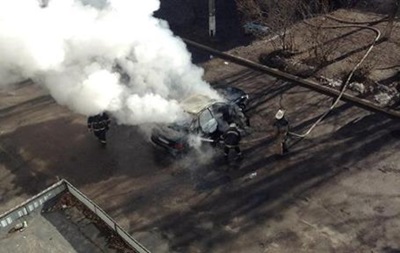 Второй автомобиль в Харькове сгорел из-за испорченой проводки - МВД