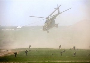В Афганистане потерпел крушение вертолет коалиции
