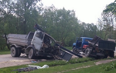 В Тернопольской области столкнулись два грузовика, есть жертвы