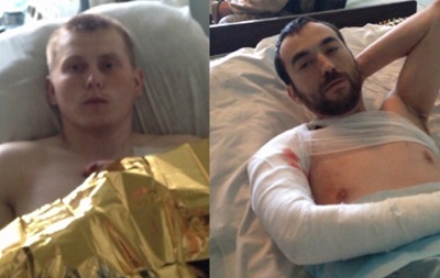 Пленных российских военных привезли на лечение в Киев