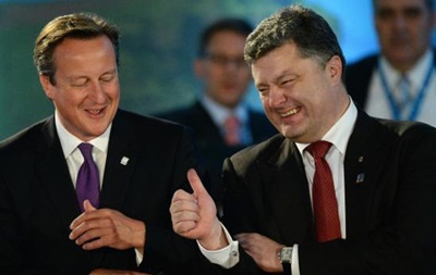 Порошенко рассказал Кэмерону об ожиданиях от Рижского саммита