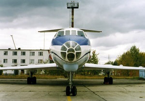 В Новом Уренгое при взлете загорелся Ту-134