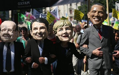 В Мюнхене прошли акции протеста против саммита G7