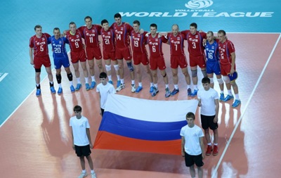 В США перед матчем волейбольных сборных не включили гимн России