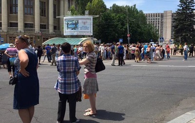 У Донецьку знову мітингували місцеві жителі - ЗМІ