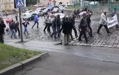У Львові протестували проти підвищення тарифів на ЖКП