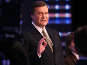Янукович о Богословской