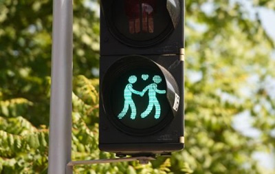 В Мюнхене появились светофоры для геев