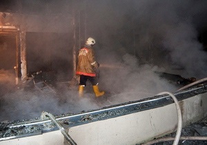 Я-Корреспондент: Пожар в киевском ресторане Аура. Фоторепортаж