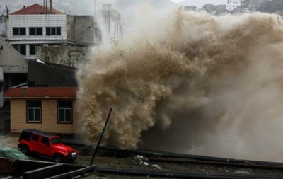 Тайфун Чан-хом обрушился на побережье Китая