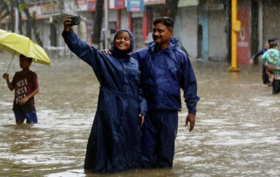 Жертвами наводнений в Индии стали десять человек