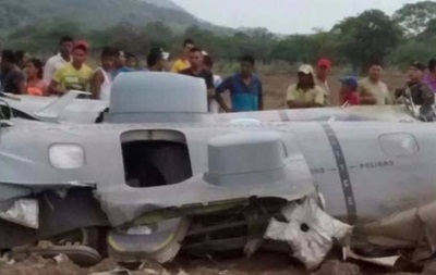 В Колумбии потерпел крушение военный самолет