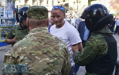 Співробітники міліції затримали польського фана Легії