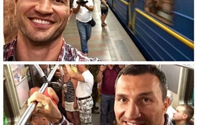 Володимир Кличко прокоментував свою поїздку в київському метро