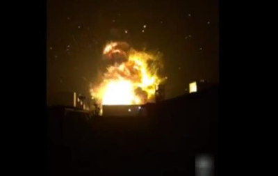 У Мережі з явилося відео потужного вибуху на хімічному заводі в Китаї