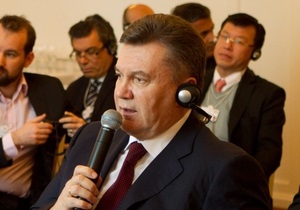 Янукович допускает, что в будущем за политические решения судить не будут