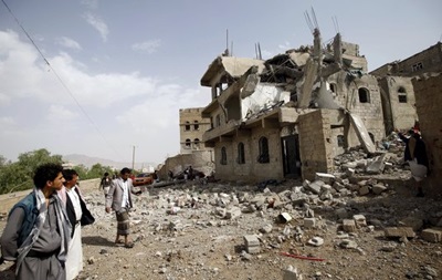 Коалиция нанесла мощный авиаудар по столице Йемена