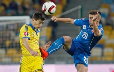 Сборная Украины проиграет матч со Словакией - букмекеры