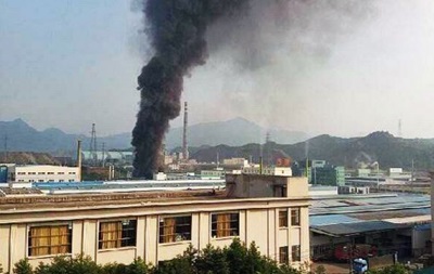 В Китае прогремел взрыв на химическом заводе
