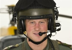 Принц Гарри собирается стать пилотом военного вертолета в Афганистане