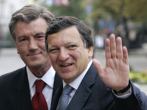Баррозу: Ющенко на будущей неделе посетит Брюссель