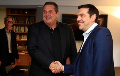  Новий  грецький уряд Алексіса Ципраса приведено до присяги