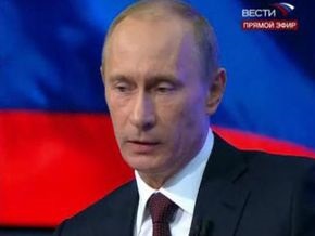 Путин: Я не поддерживаю Тимошенко на выборах президента Украины