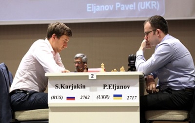 Шахи: Ельянов звів внічию перший півфінал Кубка світу