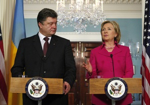 Порошенко поблагодарил США за поддержку Украины