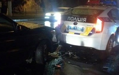 В Одессе автомобиль патрульной полиции попал в ДТП