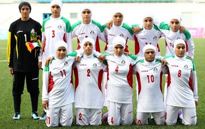 Восемь футболисток женской сборной Ирана оказались мужчинами
